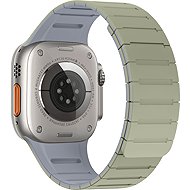WowME Magnetic Loop für die Apple Watch 42mm / 44mm / 45mm / Ultra 49mm Sage Green - Smartwatch-Armband