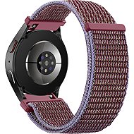 WOWME Airy Universal Quick Release 18mm Stone Purple and Violet edge - Watch Strap