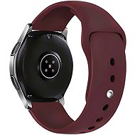 WOWME Essential Universal Quick Release 22mm Wine Red - Smartwatch-Armband