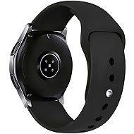 WOWME Essential Universal Quick Release 22mm Solid Black - Watch Strap