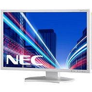 23" NEC MultiSync LED P232W silber-weiß - LCD Monitor