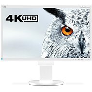 24" NEC MultiSync LED EA244UHD biely UHD 4K - LCD monitor