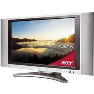 26" LCD TV Acer AL2671W, 600:1 kontrast, 450cd/m2, 16ms, 1280x768, repro - Television
