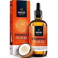 WoldoHealth Vitamin D3+K2 50 ml - Vitamin D3