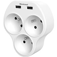 Wontravel Splitter 3x + 2 USB 16A/4000W - Hub