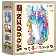 WOODEN CITY Wooden Puzzle Stylish Unicorn 150 pieces - Jigsaw Puzzle