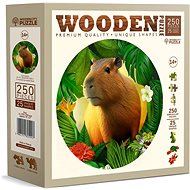 WOODEN CITY Wooden puzzle Kapybara 250 pieces - Jigsaw Puzzle