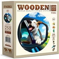 WOODEN CITY Wooden puzzle Happy Dog 250 pieces - Jigsaw Puzzle