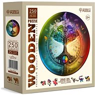 WOODEN CITY Wooden Puzzle Tree of Life 250 pieces - Jigsaw Puzzle
