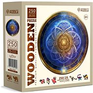 WOODEN CITY Wooden puzzle Blue Zodiac 250 pieces - Jigsaw Puzzle