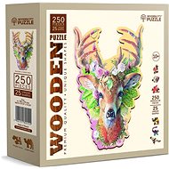 WOODEN CITY Wooden Puzzle Fashion Deer 250 pieces - Jigsaw Puzzle
