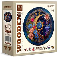 WOODEN CITY Wooden Puzzle Flower Moon 505 pieces - Jigsaw Puzzle