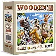 WOODEN CITY Wooden Puzzle Welcome to Africa 505 pieces - Jigsaw Puzzle