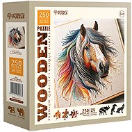 WOODEN CITY Wooden Puzzle Gentle Horse 250 pieces - Jigsaw Puzzle