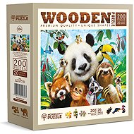 WOODEN CITY Wooden Puzzle Welcome to the Jungle 200 pieces - Jigsaw Puzzle