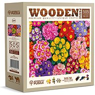 WOODEN CITY Wooden Puzzle Blooming Flowers 505 pieces - Jigsaw Puzzle