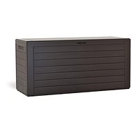 PROSPERPLAST Garden storage box WOODEBOX 280l, brown - Garden Bbox