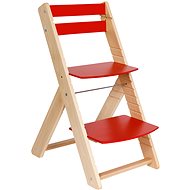 Wood Partner growing chair VENDY lacquer/red - Growing Chair