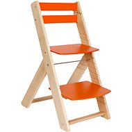 Wood Partner growing chair VENDY lacquer/orange - Growing Chair