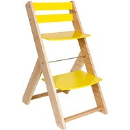 Wood Partner growing chair VENDY lacquer/yellow - Growing Chair