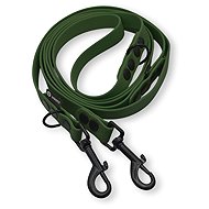 Woofit Hike Switchable Waterproof Leash 2.5m × 2cm, Olive - Leash