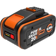 WORX Battery WA3648 20 V / 8 Ah Li-Ion - Rechargeable Battery for Cordless Tools