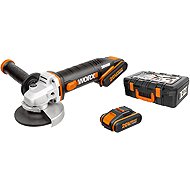 WORX Angle Grinder AKU 20V with charger in case WX800 (2 × 2 Ah) - Angle Grinder 