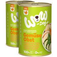 WOW canned PUR Vegetables and fruits 2 × 400 g - Canned Dog Food