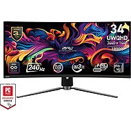34" MSI MPG 341CQPX QD-OLED - Monitor