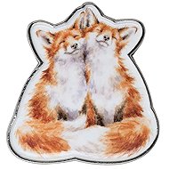 Wrendale Designs Metal brooch Foxes - Brooch