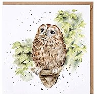 Wrendale Designs Greeting Card - Owl - Greeting Card