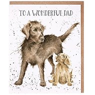 Wrendale Designs Dad's Wish Labrador - Greeting Card