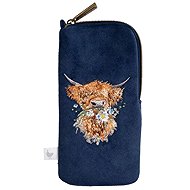 Wrendale Designs Embroidered Glasses Case Cow - Glasses Case