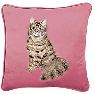 Wrendale Designs Embroidered Pillow Cat - Pillow