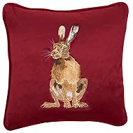 Wrendale Designs Embroidered Pillow Hare - Pillow