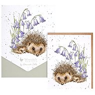 Wrendale Designs Hedgehogs card and envelope set - Greeting Card