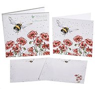 Wrendale Designs Bumblebee Card and Envelope Set - Greeting Card