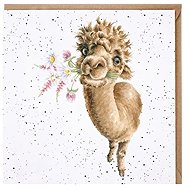 Wrendale Designs Wish Alpaca - Greeting Card