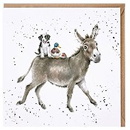 Wrendale Designs Wish Donkey - Greeting Card