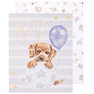 Wrendale Designs Baby Shower Card Puppy - Greeting Card