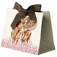 Wrendale Designs Gift Bag, Small, Cows - Gift Bag