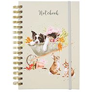 Wrendale Designs Ring notebook A5 Dog and rabbits - Journal