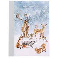 Wrendale Designs Notebook A6 Winter in the forest - Journal
