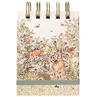 Wrendale Designs Mini Ring Notebook B7 Tiere des Feldes - Notizbuch