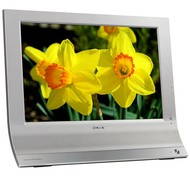 20" LCD Sony HT205S - stříbrný (silver), TV Tuner, 1600:1, 470cd/m2, 6ms, 1680x1050, DVI, AV, repro, - Television