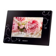 SONY DPFD720BQ swarovski elements black - Digital Photo Frame