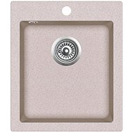 AQUASANITA Simplex 425 Beige - Granite Sink