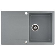AQUASANITA Cuba 780.0E Alumetallic - Granite Sink
