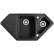 MARMORIN Torro 980.10ER, Black - Granite Sink