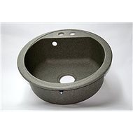 MARMORIN Duro 520E, Grey - Granite Sink